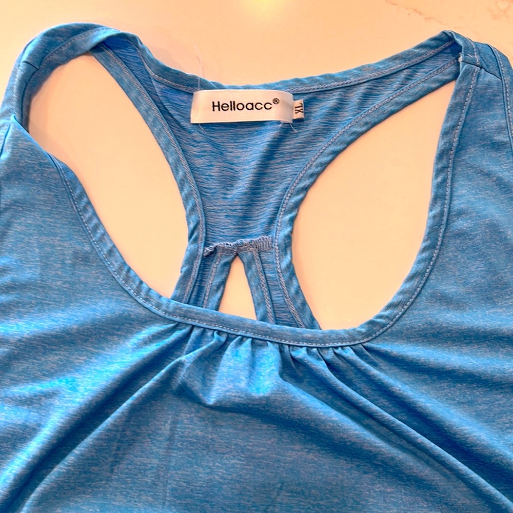 XL racer back tank